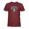 Aston Villa 1863FC Athletic Wordmark Vintage Tri-Blend T-Shirt - - Side View
