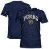 Pumas 1863FC Athletic Wordmark Vintage Tri-Blend T-Shirt - Navy - Front View