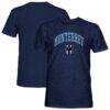 CF Monterrey 1863FC Athletic Wordmark Vintage Tri-Blend T-Shirt - Navy - Front View