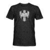 CF Monterrey 1863FC Mono Badge Vintage Tri-Blend T-Shirt - Black - Side View