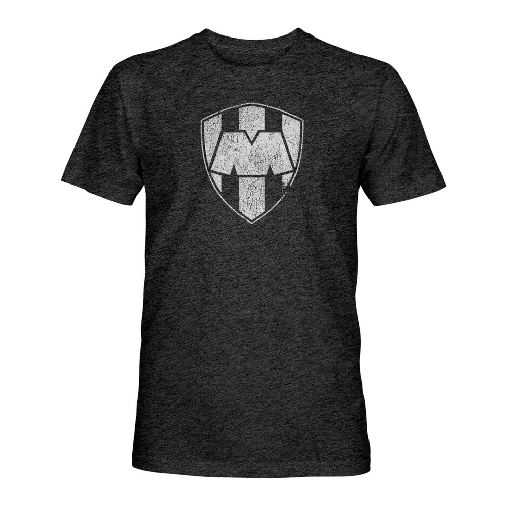 CF Monterrey 1863FC Mono Badge Vintage Tri-Blend T-Shirt
