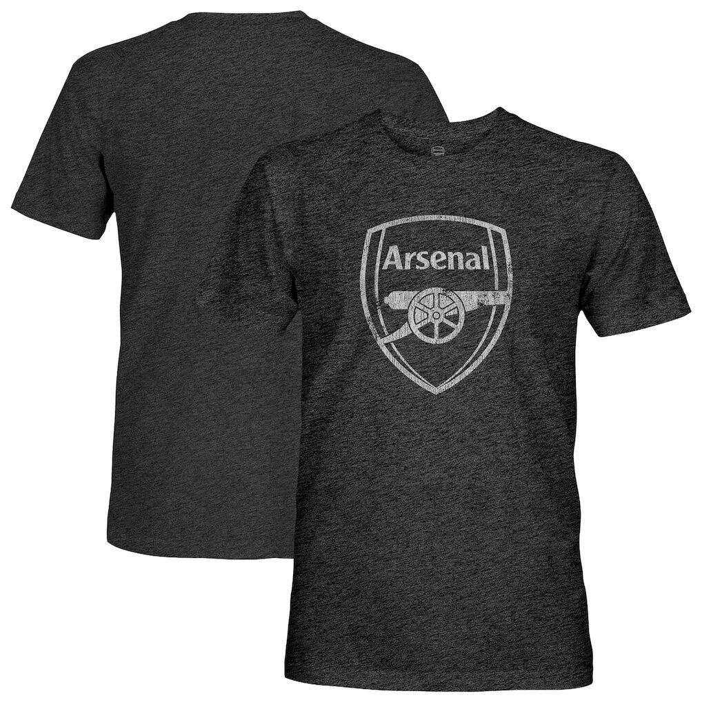 Arsenal 1863FC Mono Badge Vintage Tri-Blend T-Shirt