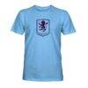Aston Villa 1863FC Mono Badge Vintage Tri-Blend T-Shirt - Light Blue - Side View