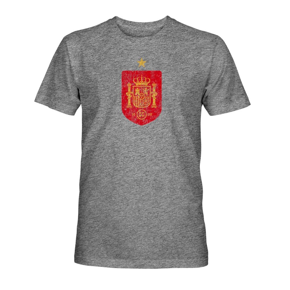 Spain National Team 1863FC Color Badge Vintage Tri-Blend T-Shirt