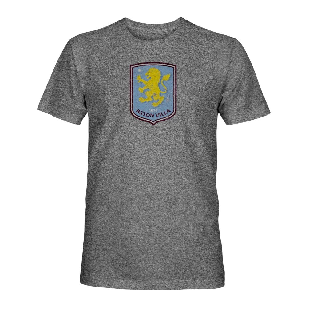 Aston Villa 1863FC Color Badge Vintage Tri-Blend T-Shirt