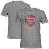 Arsenal 1863FC Color Badge Vintage Tri-Blend T-Shirt - Gray - Front View