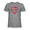 Arsenal 1863FC Color Badge Vintage Tri-Blend T-Shirt - Gray - Side View