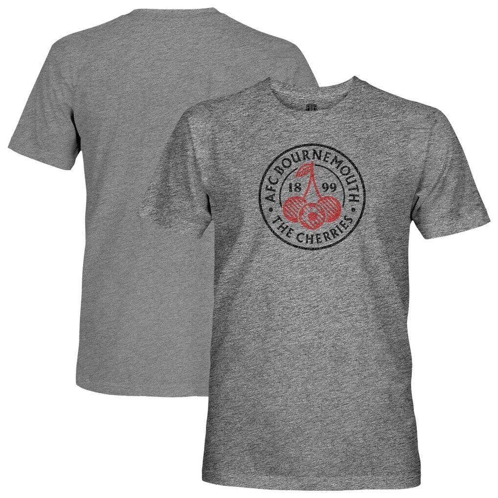 AFC Bournemouth 1863FC Color Badge Vintage Tri-Blend T-Shirt