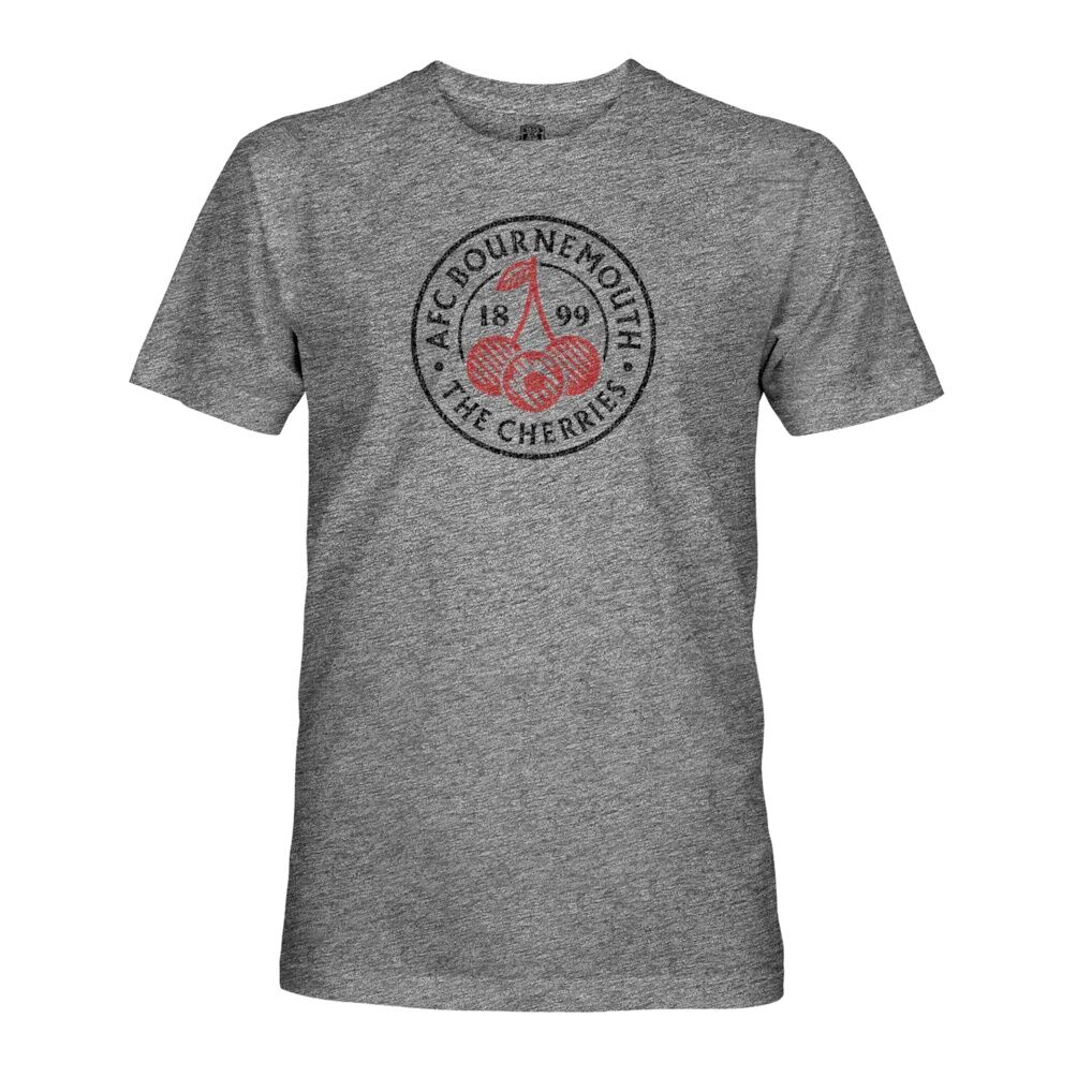 AFC Bournemouth 1863FC Color Badge Vintage Tri-Blend T-Shirt