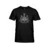 Newcastle United 1863FC Youth Mono Badge T-Shirt - Black - Side View