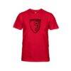 AFC Bournemouth 1863FC Youth Mono Badge T-Shirt - Red - Side View