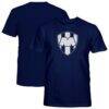 CF Monterrey 1863FC Youth Mono Badge T-Shirt - Navy - Front View