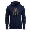 Real Madrid 1863FC Color Badge Fleece Hoodie - Navy - Side View