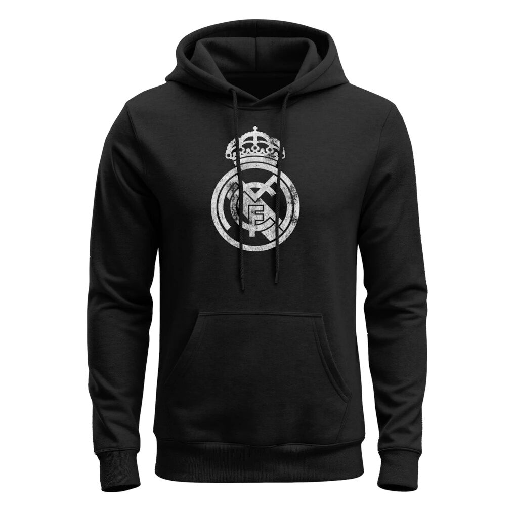 Real Madrid 1863FC Mono Badge Fleece Hoodie