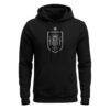 Spain National Team 1863FC Mono Badge Fleece Hoodie - Black - Side View