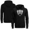 Pumas 1863FC Mono Badge Fleece Hoodie - Black - Front View