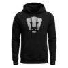 Pumas 1863FC Mono Badge Fleece Hoodie - Black - Side View