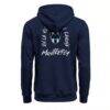 CF Monterrey 1863FC True Glory Fleece Hoodie - Navy - Detail View