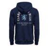 Aston Villa 1863FC True Glory Fleece Hoodie - Navy - Detail View