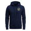 Club America 1863FC True Glory Fleece Hoodie - Navy - Side View