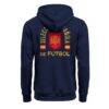 Spain National Team 1863FC True Glory Fleece Hoodie - Navy - Detail View