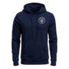 Manchester City 1863FC True Glory Fleece Hoodie - Navy - Side View