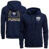 Pumas 1863FC True Glory Fleece Hoodie - Navy - Front View