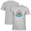 Newcastle United 1863FC Youth Color Badge T-Shirt - Gray - Front View