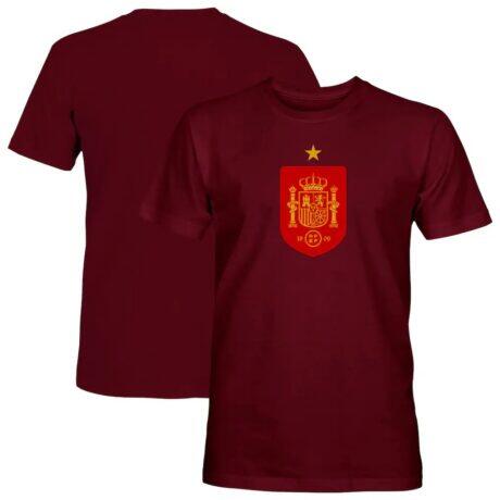 Spain National Team 1863FC Color Badge T-Shirt - - Front View