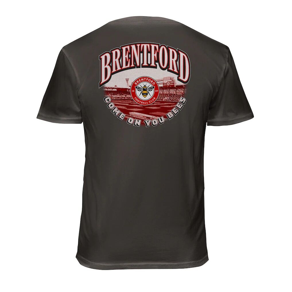 Brentford FC 1863FC Wordmark Cotton T-Shirt
