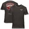 Brentford FC 1863FC Wordmark Cotton T-Shirt - Gray - Front View