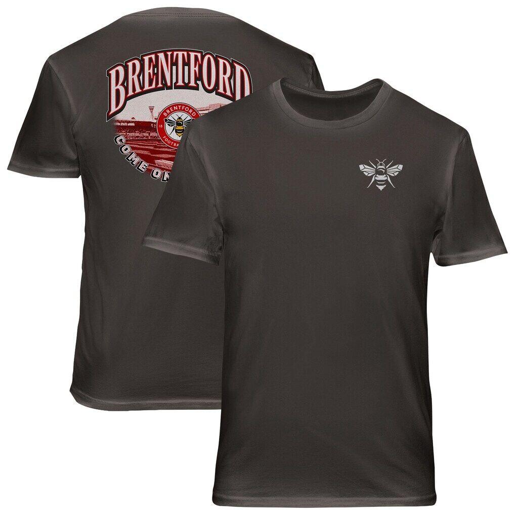 Brentford FC 1863FC Wordmark Cotton T-Shirt