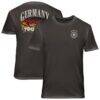 Germany National Team 1863FC Wordmark Cotton T-Shirt - Gray - Front View