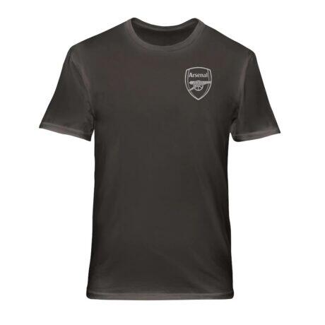 Arsenal 1863FC Wordmark Cotton T-Shirt - Gray - Side View