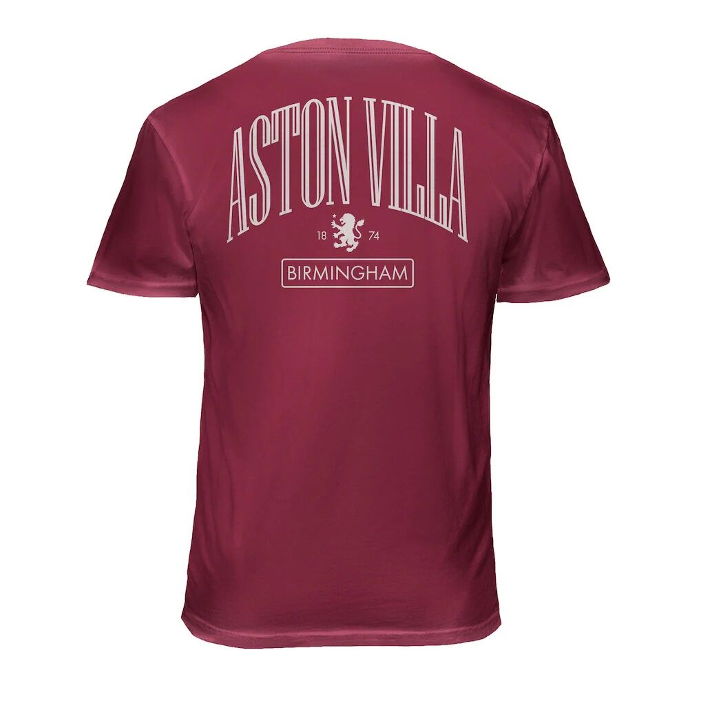 Aston Villa 1863FC Back Wordmark Soft Wash T-Shirt