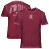 Aston Villa 1863FC Back Wordmark Soft Wash T-Shirt - Red - Front View