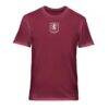Aston Villa 1863FC Back Wordmark Soft Wash T-Shirt - Red - Side View