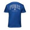 Pumas 1863FC Back Wordmark Soft Wash T-Shirt - Blue - Detail View