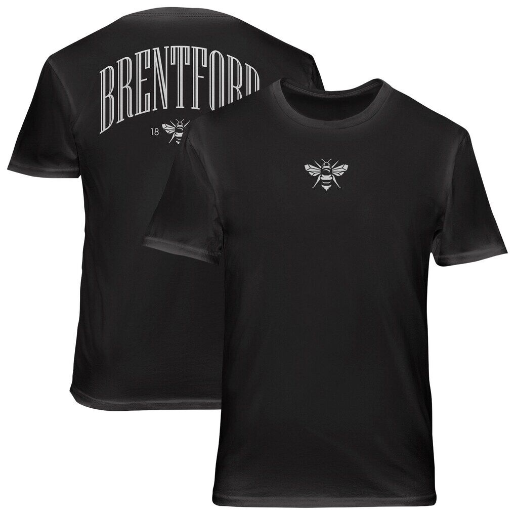 Brentford FC 1863FC Back Wordmark Soft Wash T-Shirt