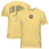 Club America 1863FC Back Wordmark Soft Wash T-Shirt - Yellow - Front View