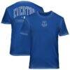Everton 1863FC Back Wordmark Soft Wash T-Shirt - Blue - Front View