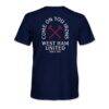 West Ham United 1863FC True To Glory Heavyweight T-Shirt - Navy - Detail View