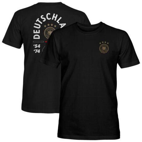 Germany National Team 1863FC True To Glory Heavyweight T-Shirt - Black - Front View