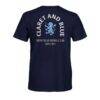 Aston Villa 1863FC True To Glory Heavyweight T-Shirt - Navy - Detail View