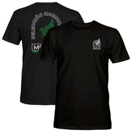 Mexico National Team 1863FC True To Glory Heavyweight T-Shirt - Black - Front View