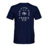 France National Team 1863FC True To Glory Heavyweight T-Shirt - Navy - Detail View