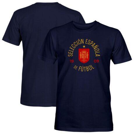 Spain National Team 1863FC Established Location T-Shirt - Navy - Front View