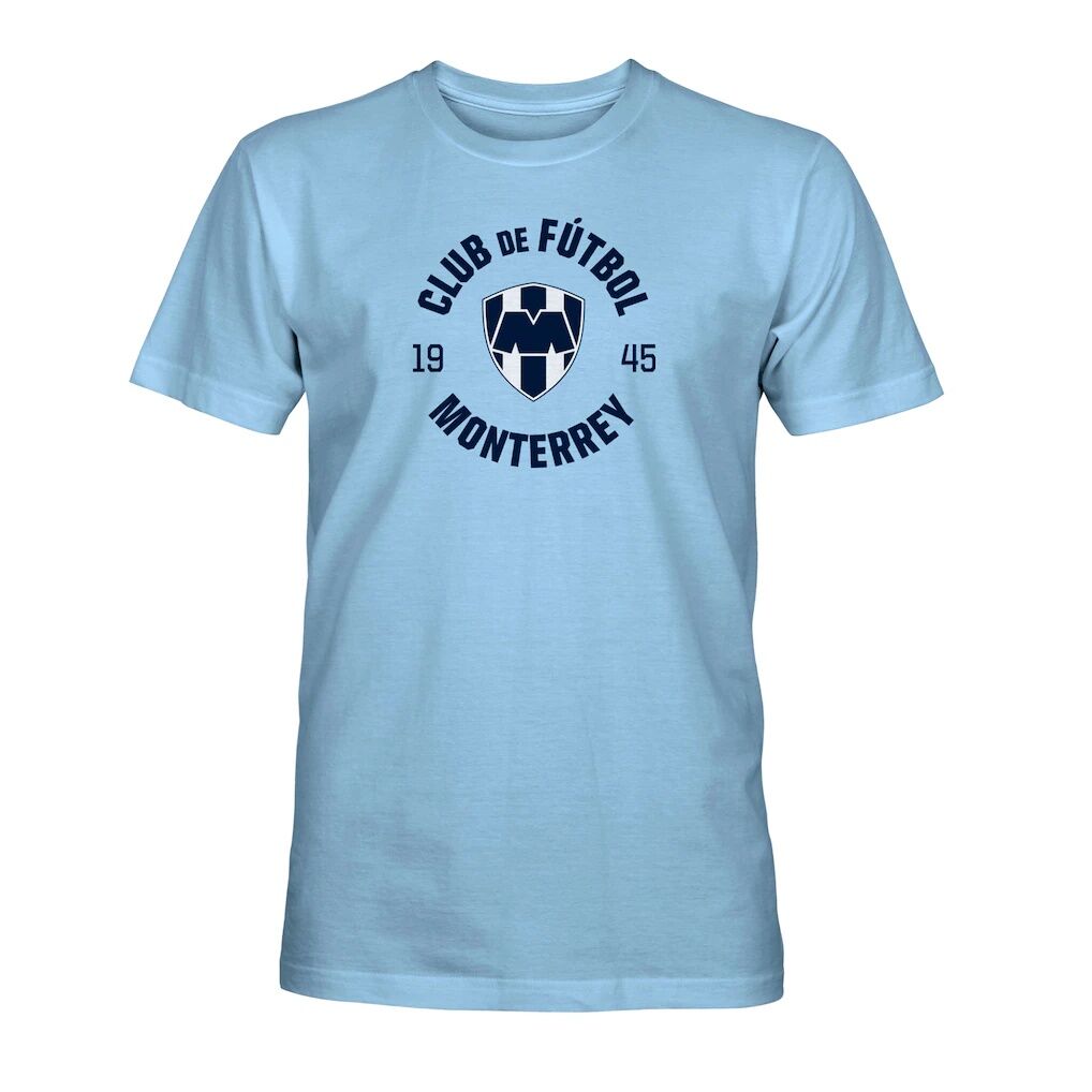 CF Monterrey 1863FC Established Location T-Shirt - Light Blue