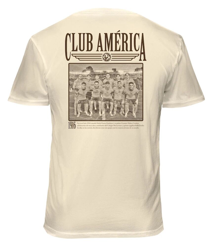 Club America 1863FC Vintage Soft Wash T-Shirt