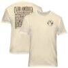 Club America 1863FC Vintage Soft Wash T-Shirt - Cream - Front View